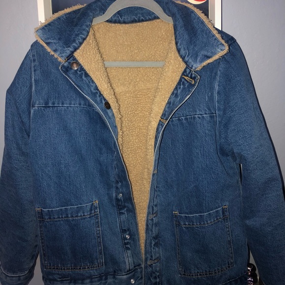 Denim Sherpa jacket - Picture 2 of 2